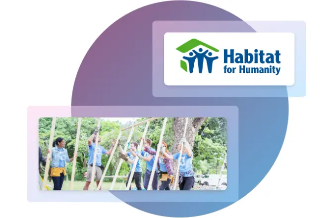Habitat for Humanity team members